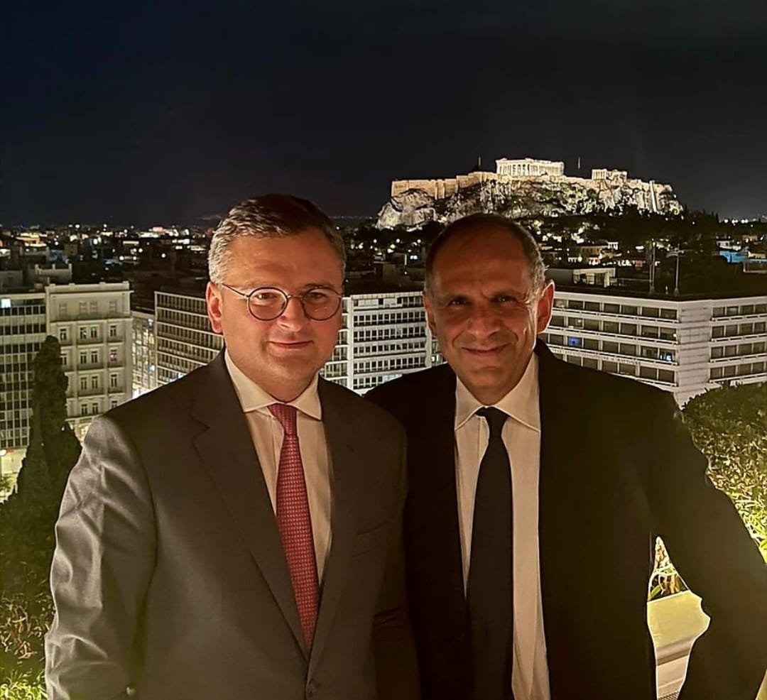 Δείπνο εργασίας Γεραπετρίτη με τον Ουκρανό ΥΠΕΞ