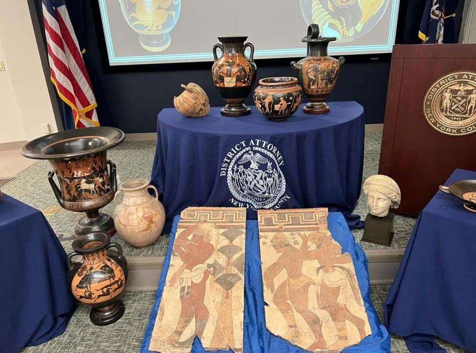 Ιταλία: Το υπουργείο Πολιτισμού ανακοίνωσε την επιστροφή κλεμμένων αρχαιοτήτων από τις ΗΠΑ