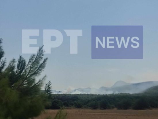 φωτιά Λέσβος