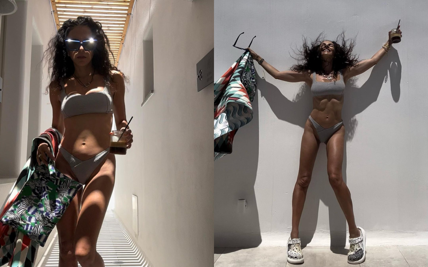 Μαρία Σολωμού: Οι φωτογραφίες με μπικίνι στην Σαντορίνη – Η ατάκα για τους ερωτευμένους