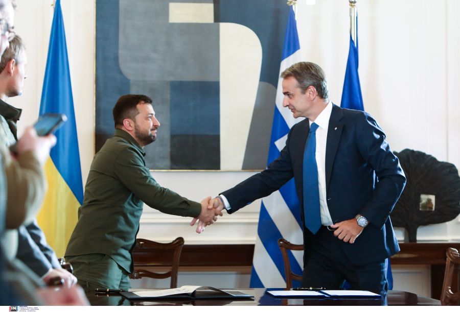 Μητσοτάκης Ζελένσκι