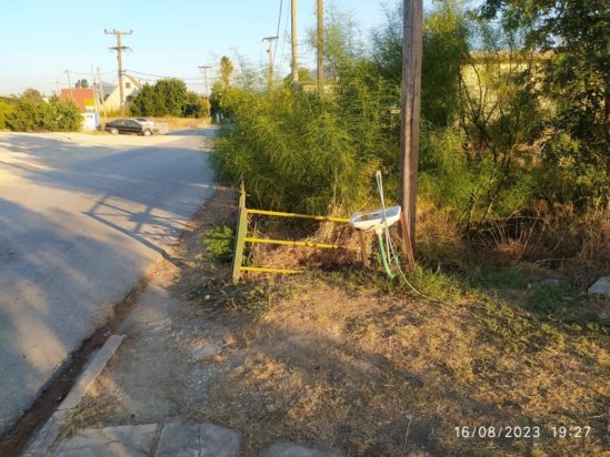 Εύβοια: Νιπτήρας αντί για βρύση