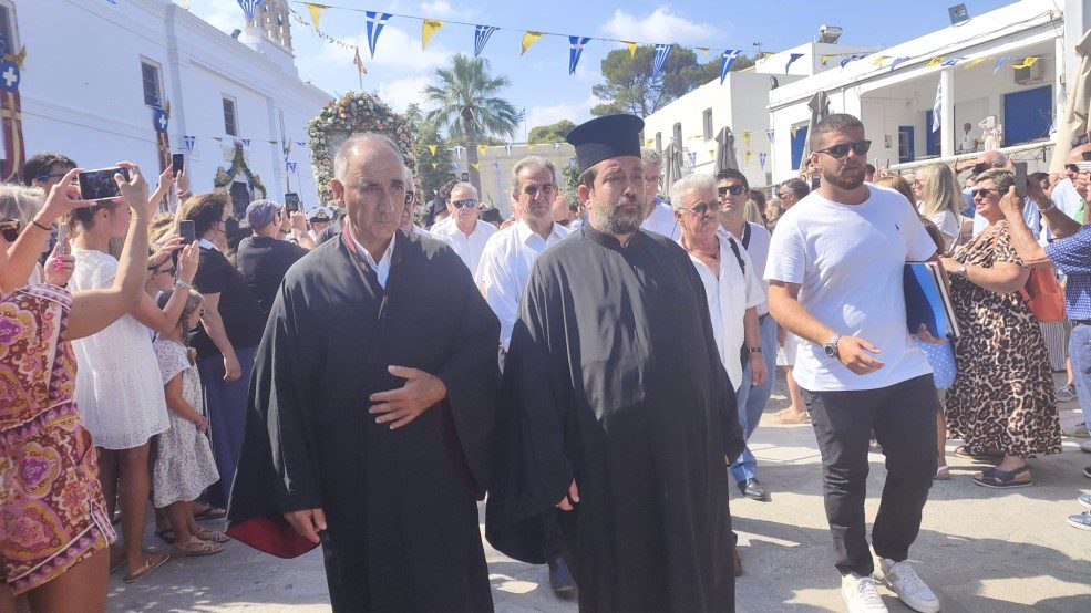 Δεκαπενταύγουστος Πάρος Παναγιά Εκατονταπυλιανή