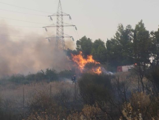 Πάτρα φωτιά Αχαια