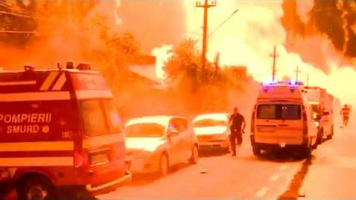 Ρουμανία: Ένας νεκρός και 33 τραυματίες από τις εκρήξεις σε πρατήριο καυσίμων κοντά στο Βουκουρέστι