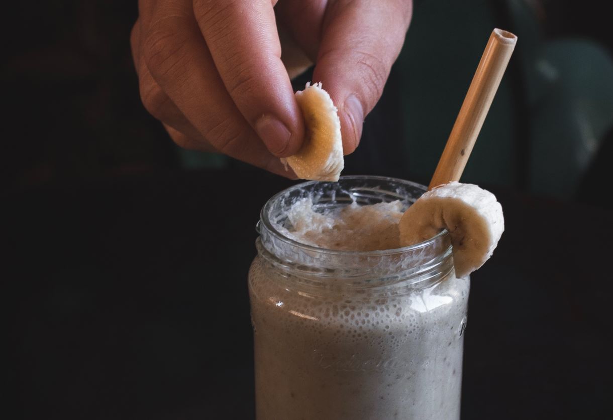 smoothies μπανάνα