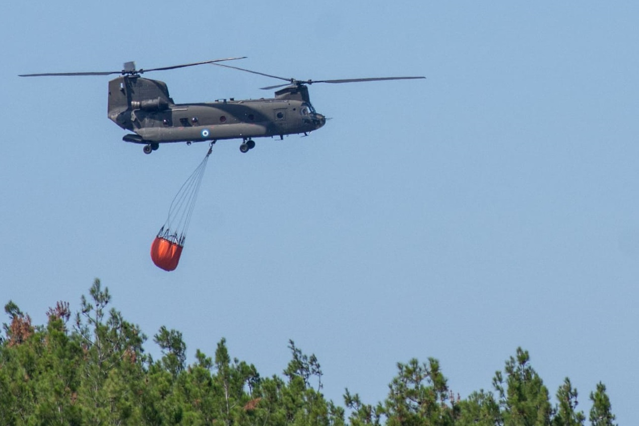 Φωτιά Στρατός Chinook