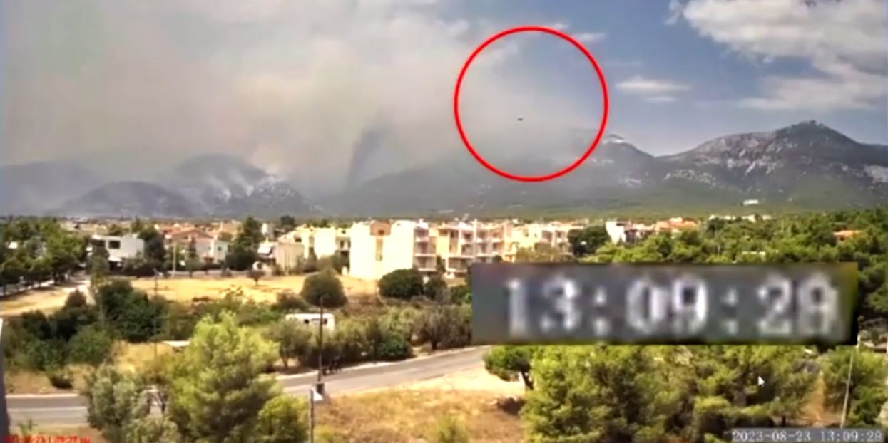 Πάρνηθα: ΒΙΝΤΕΟ με την ραγδαία εξάπλωση της φωτιάς μέσα σε μισή ώρα