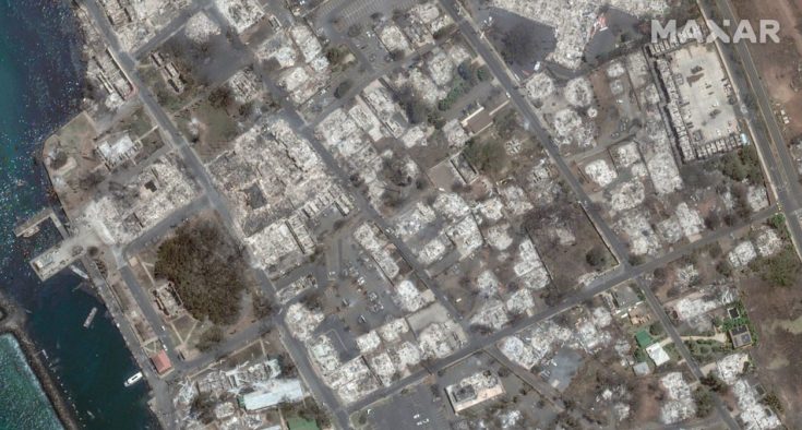 Χαβάη Μάουι φωτιά