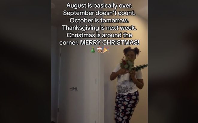 TikTok Χριστούγεννα Αύγουστος