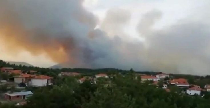 Φωτιά στον Έβρο