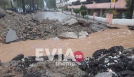 Κακοκαιρία στην Εύβοια