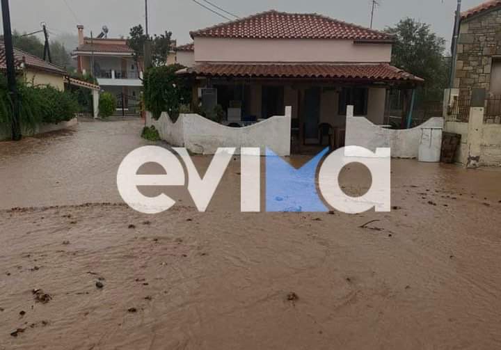 Κακοκαιρία στην Εύβοια