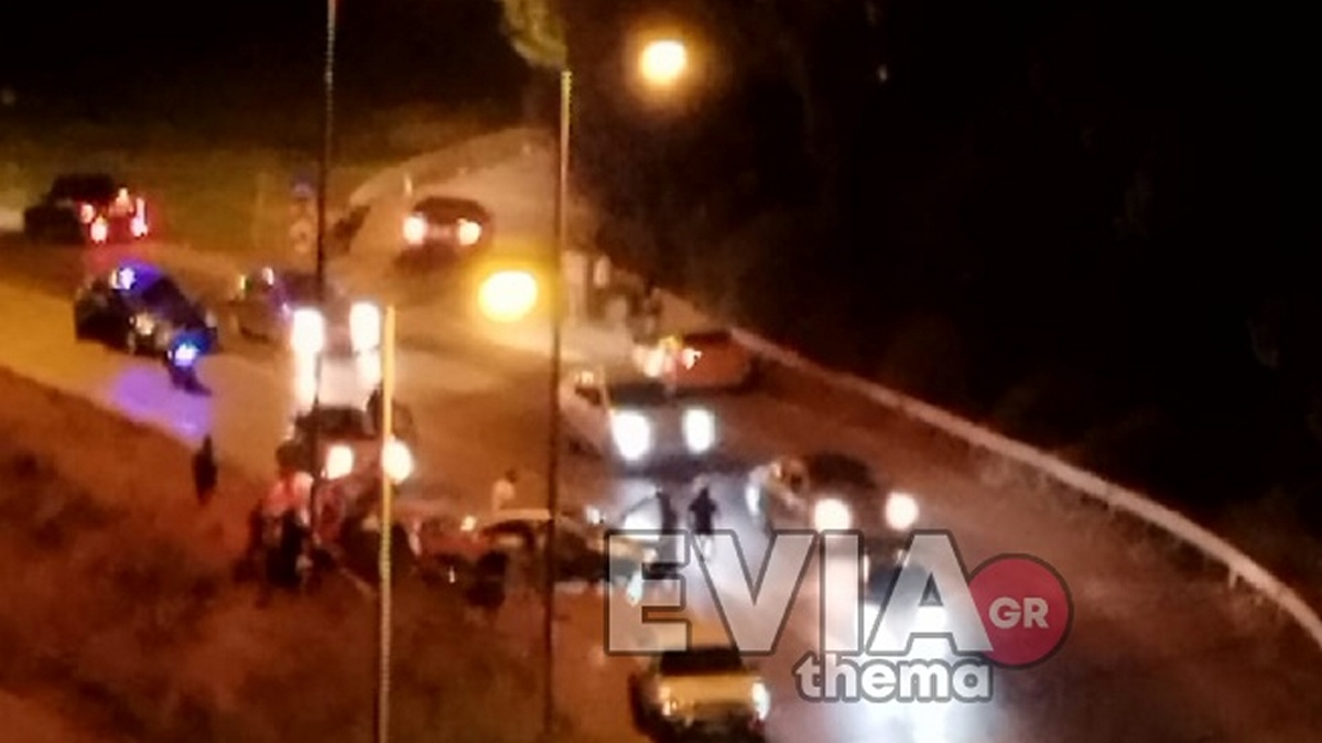 Χαλκίδα: Σοβαρό τροχαίο με τραυματισμό λίγο πριν από την υψηλή γέφυρα