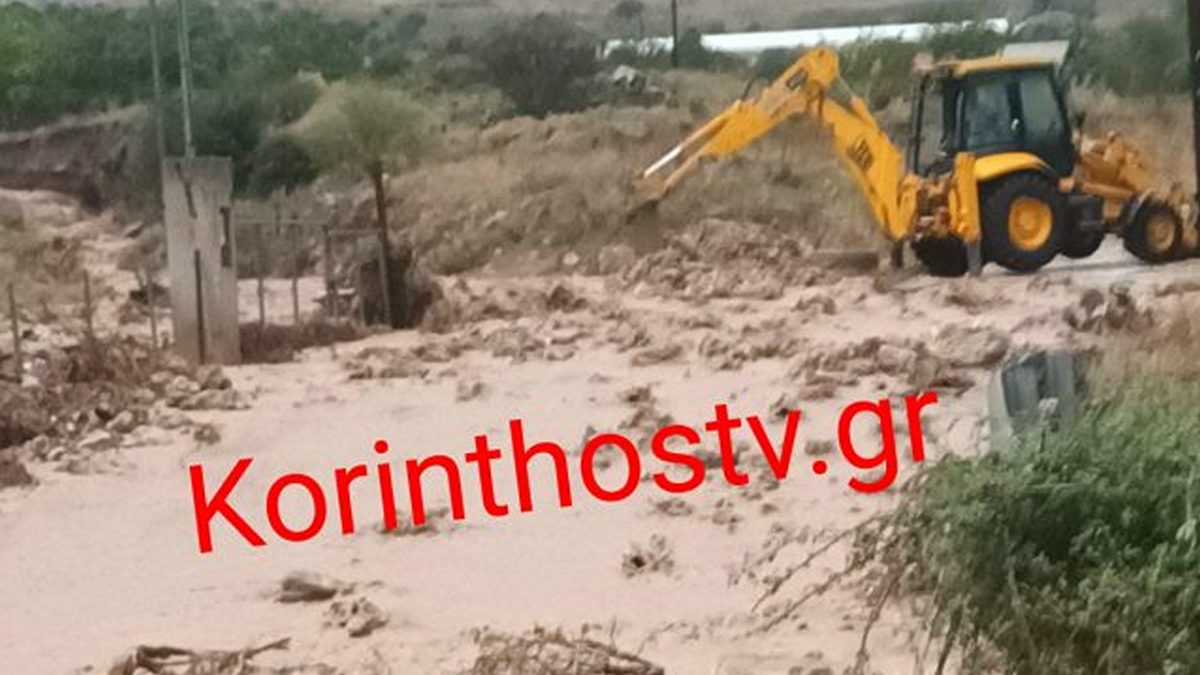 Κακοκαιρία «Elias»: Έδειξε τα «δόντια» της στην Ορεινή Κορινθία – ΦΩΤΟ