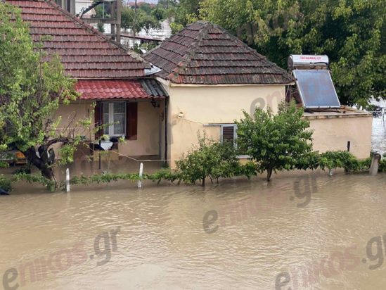 Κακοκαιρία στον Παλαμά Καρδίτσας