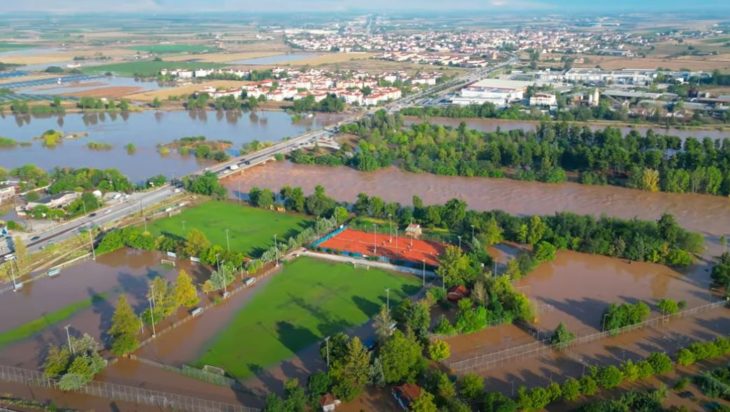 Κακοκαιρία στην Λάρισα