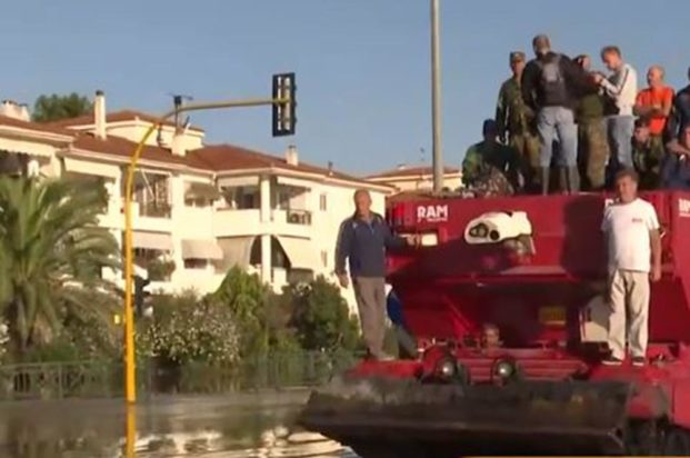 Κακοκαιρία στην Λάρισα