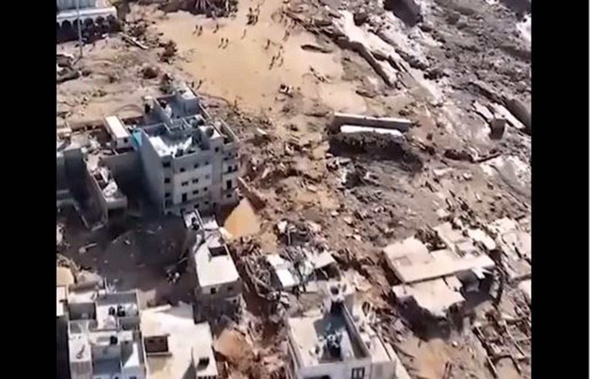 Φονικές πλημμύρες στην Λιβύη από την κακοκαιρία Daniel