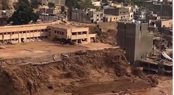 Χάος και καταστροφή στην Λιβύη μετά το πέρασμα του Daniel