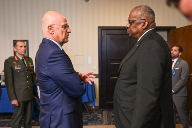 Νίκος Δένδιας Lloyd Austin