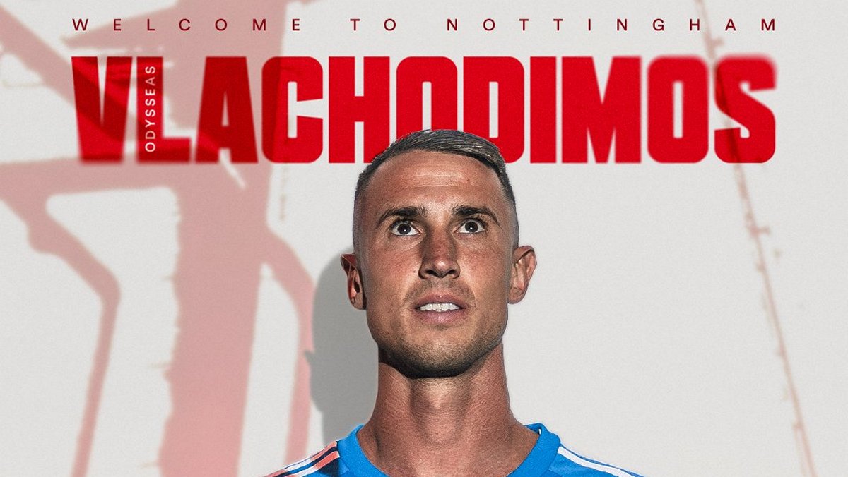 Οδυσσέας Βλαχοδήμος: Ανακοινώθηκε κι επίσημα από την Νότιγχαμ Φόρεστ