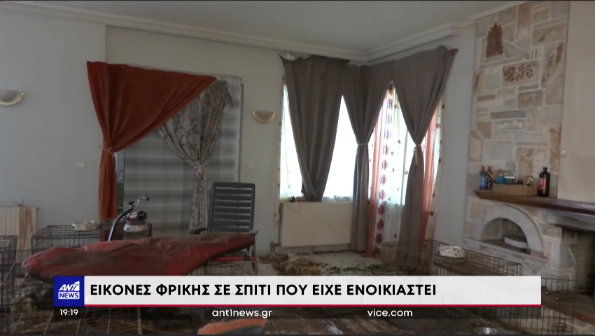 Εικόνες φρίκης σε σπίτι στην Ανατολική Αττική