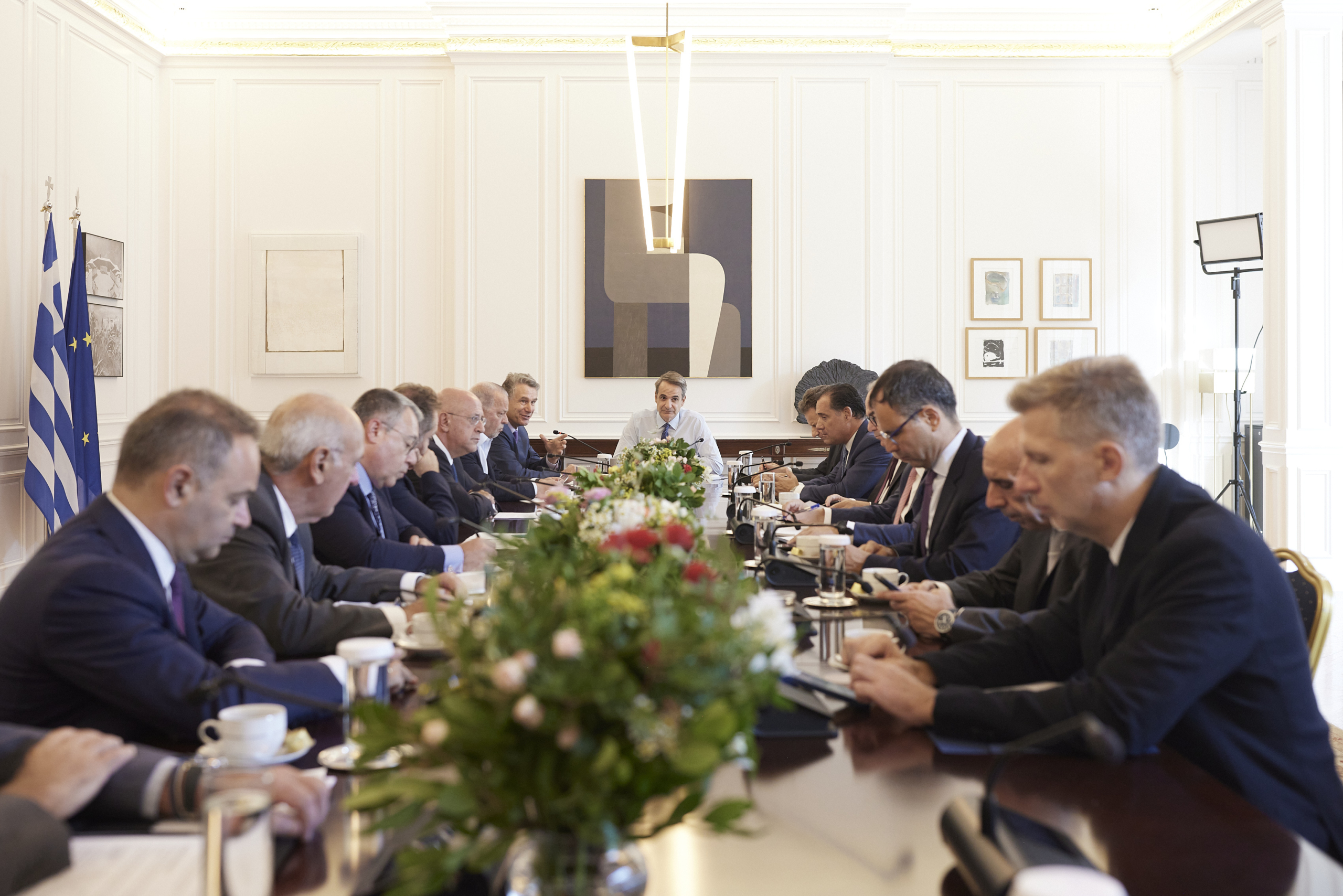 Μητσοτάκης με ΣΕΒ