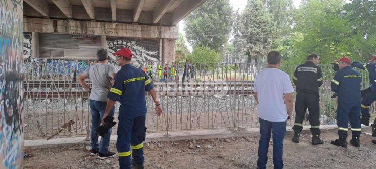 νεκρή γυναίκα τρένο