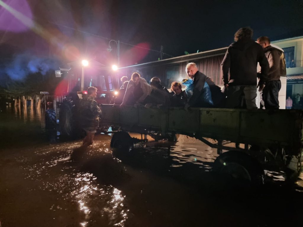 Κακοκαιρία στα Τρίκαλα