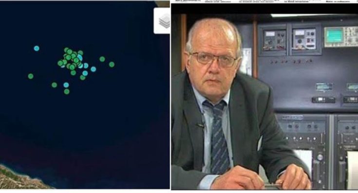 Προεδιδοποίηση Τσελέντη για σεισμό στον Κορινθιακό