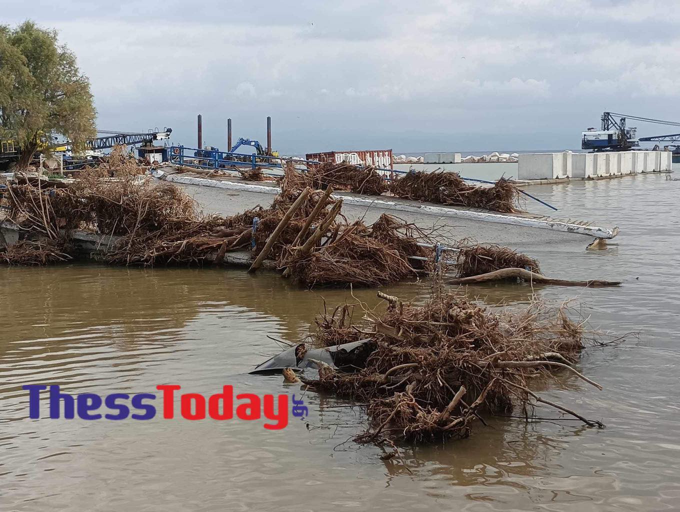 Η κακοκαιρία Daniel σάρωσε το Νότιο Πήλιο