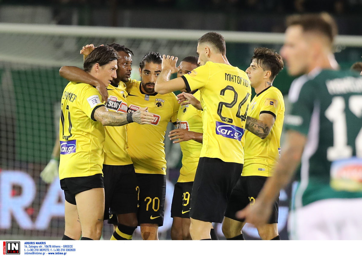 Super League: Η βαθμολογία μετά τη νίκη της ΑΕΚ επί του Παναθηναϊκού στο ντέρμπι της Λεωφόρου