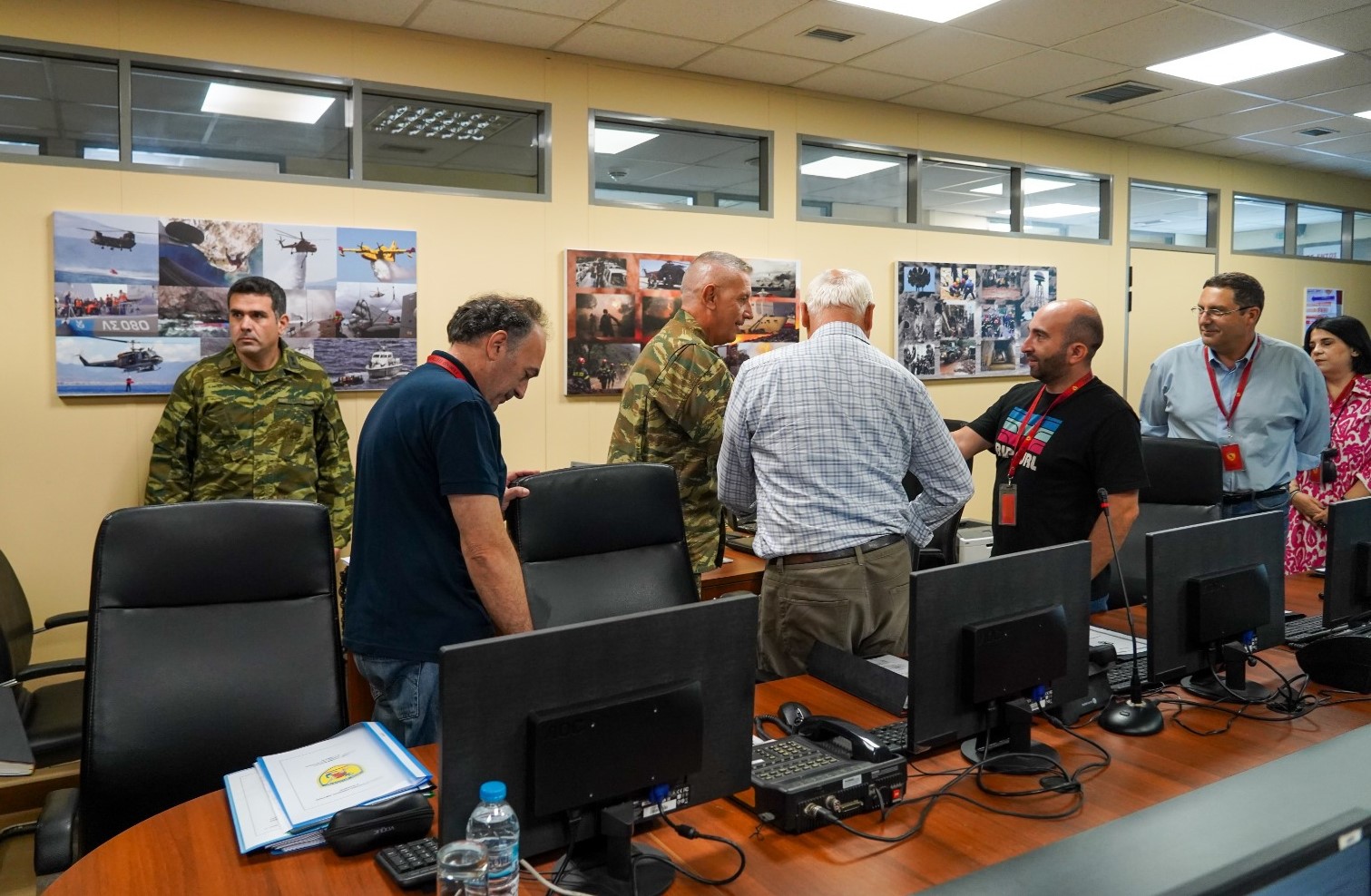 Αρχηγός ΓΕΕΘΑ Αίθουσα Επιχειρήσεων Παλλαϊκής Άμυνας