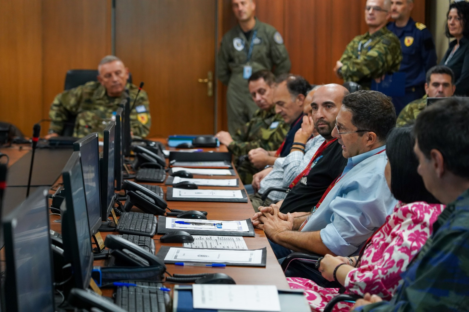 Αρχηγός ΓΕΕΘΑ Αίθουσα Επιχειρήσεων Παλλαϊκής Άμυνας