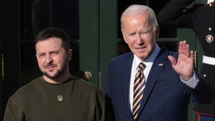 Τζο Μπάιντεν Βολοντίμιρ Ζελένσκι