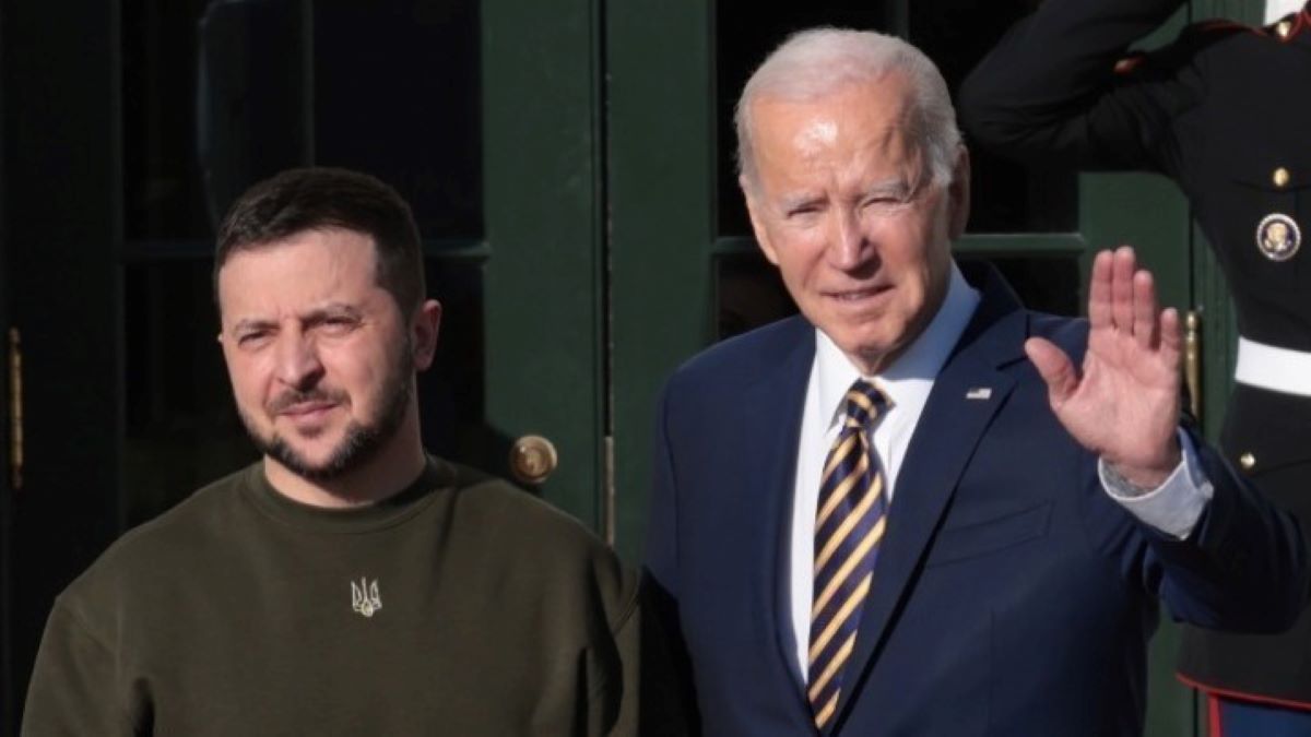 Τζο Μπάιντεν Βολοντίμιρ Ζελένσκι