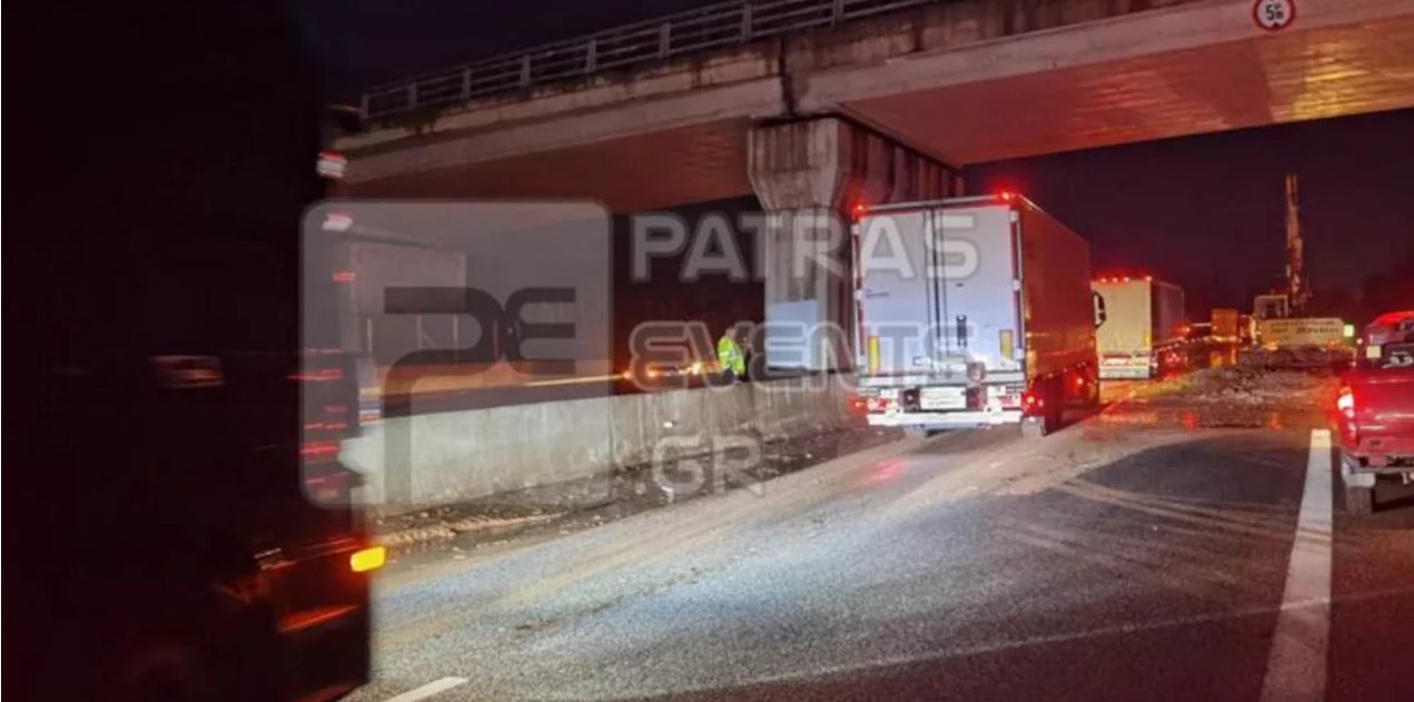 Κακοκαιρία Elias: Από το αντίθετο ρεύμα η κυκλοφορία από Πάτρα προς Αθήνα