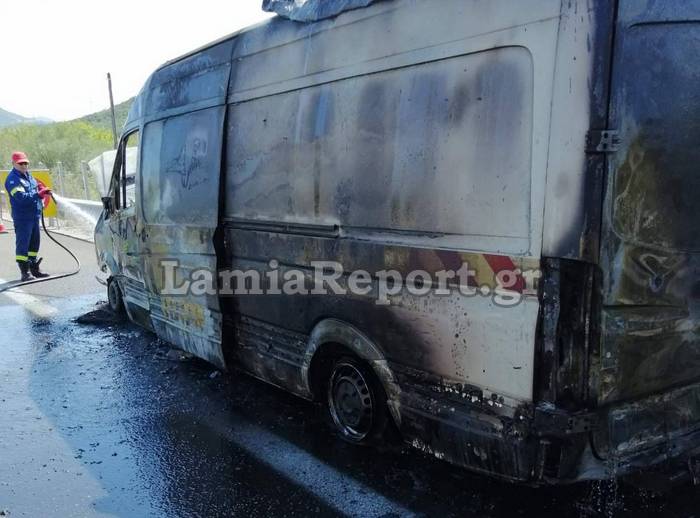 Φωτιά φορτηγό