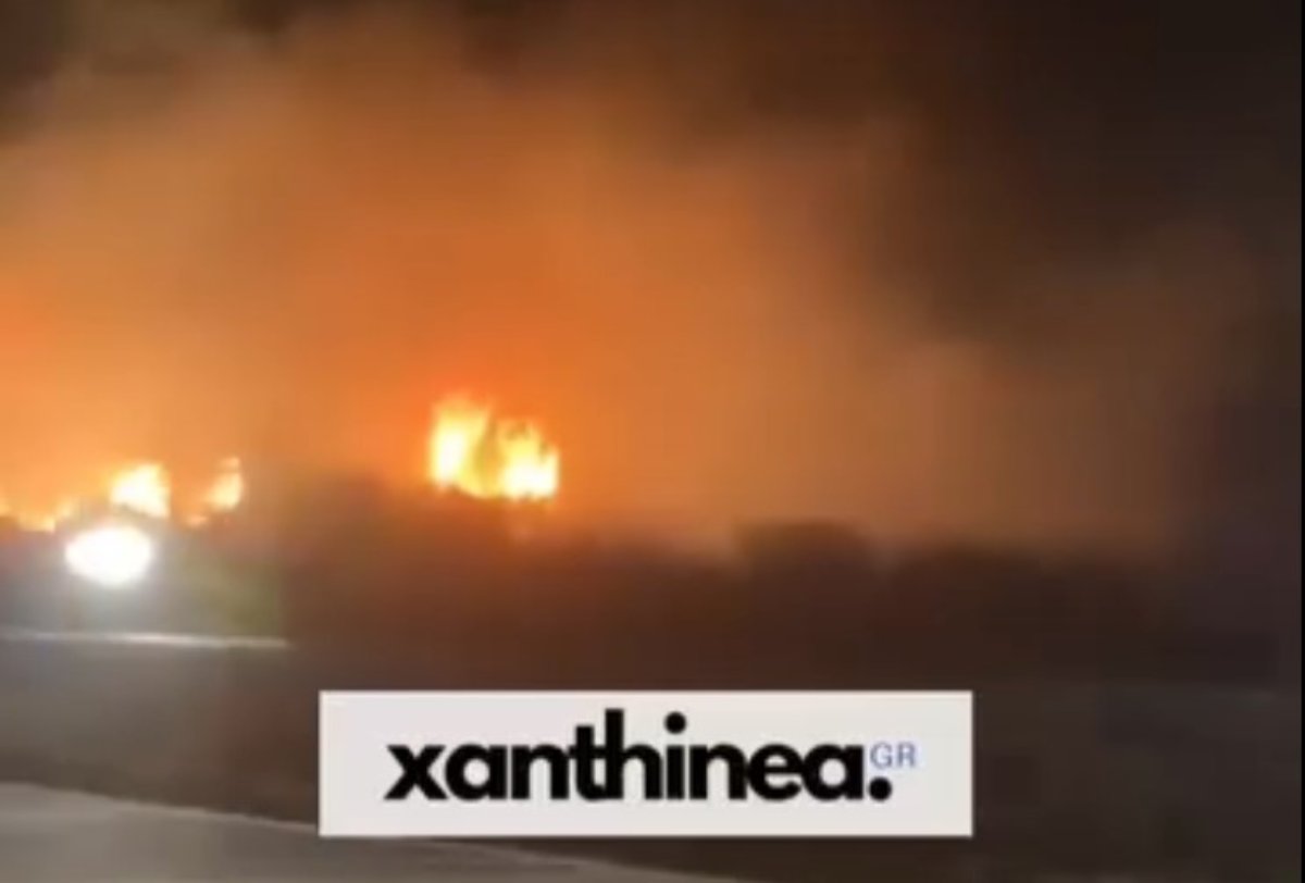 Φωτιά ΤΩΡΑ στην Εγνατία οδό