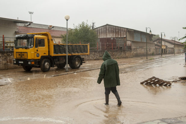 κακοκαιρία Elias Βόλος