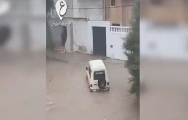 Κακοκαιρία στην Λιβύη