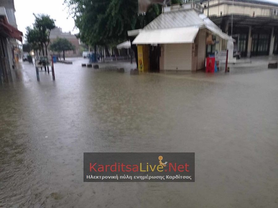 Κακοκαιρία στην Καρδίτσα