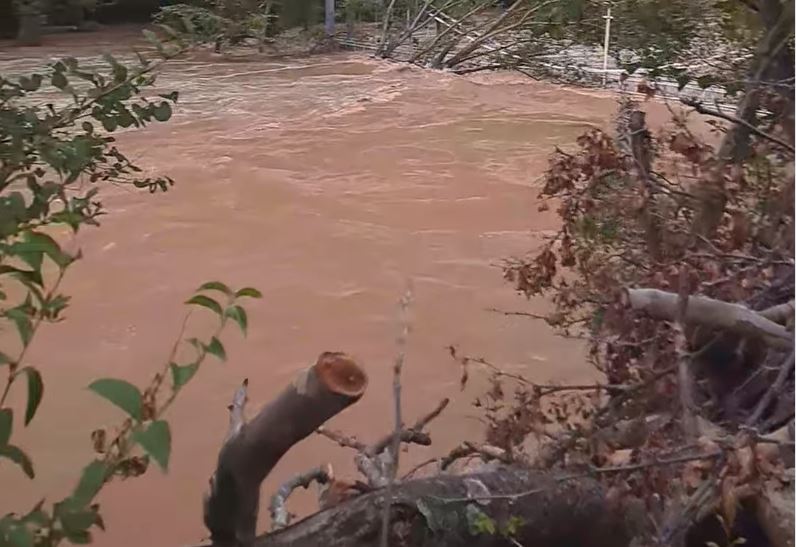 Κακοκαιρία Daniel: Συναγερμός για την Κοιλάδα των Τεμπών