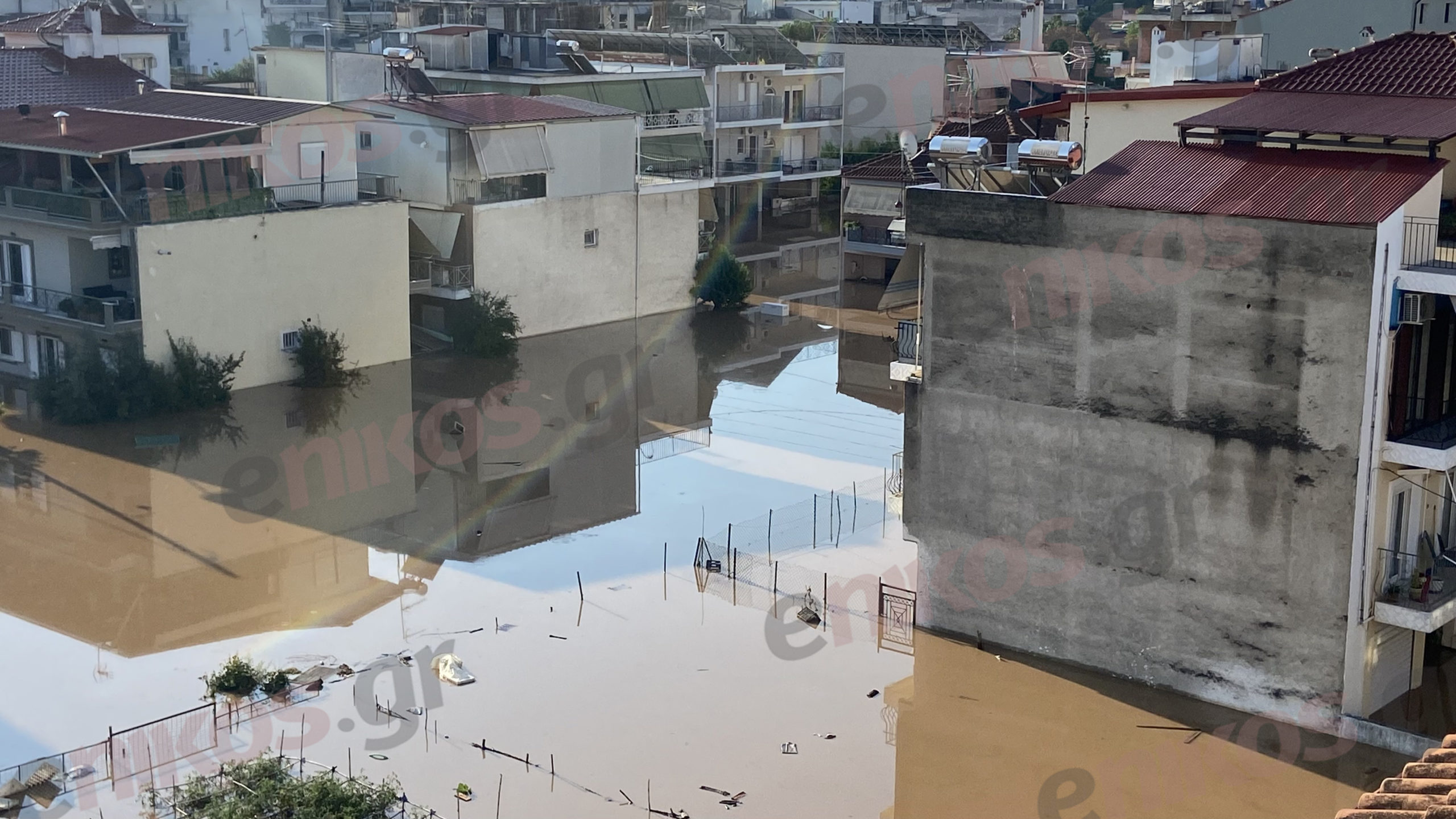 Κακοκαιρία Daniel Άγιος Θωμάς Λάρισα