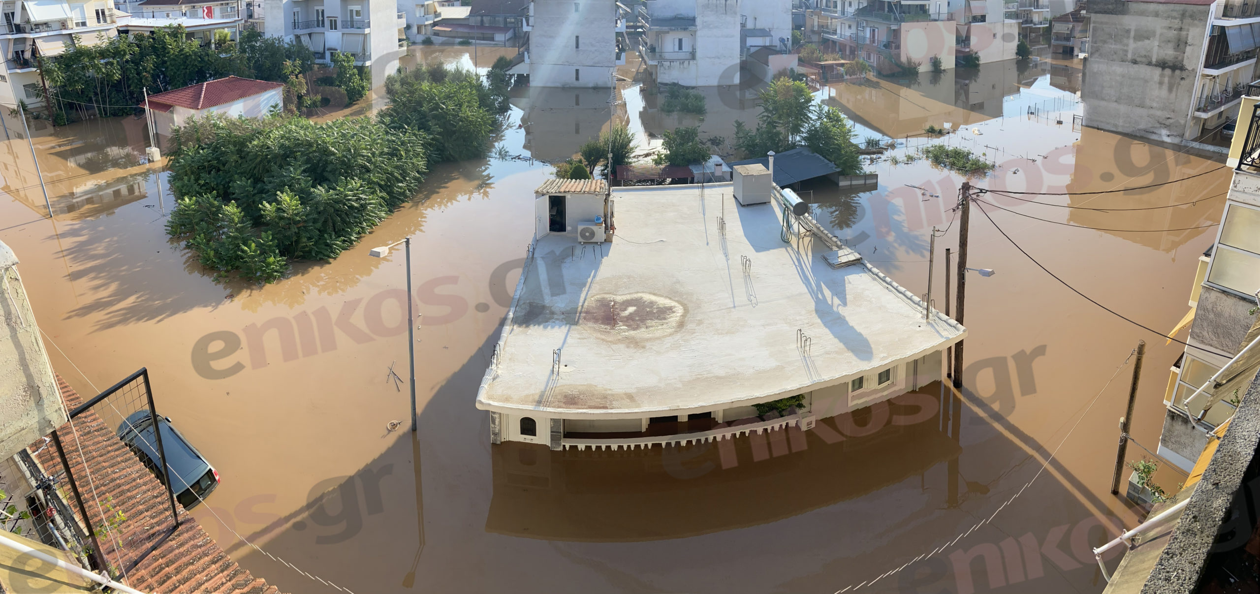 Κακοκαιρία Daniel Άγιος Θωμάς Λάρισα