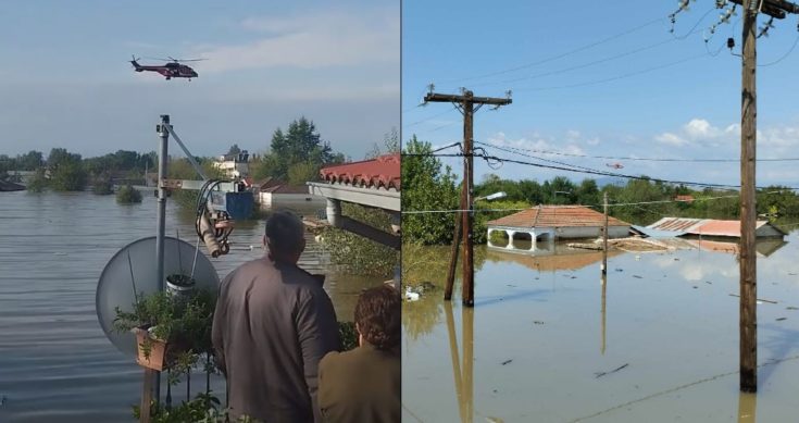 Κακοκαιρία Daniel Κοσκινά Καρδίτσας