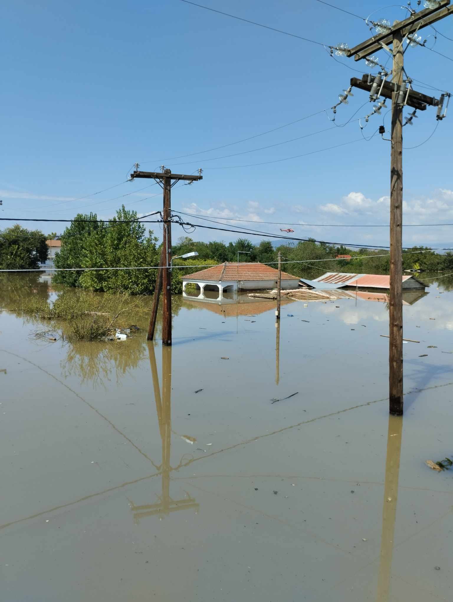 Κακοκαιρία Daniel Κοσκινάς Καρδίτσας