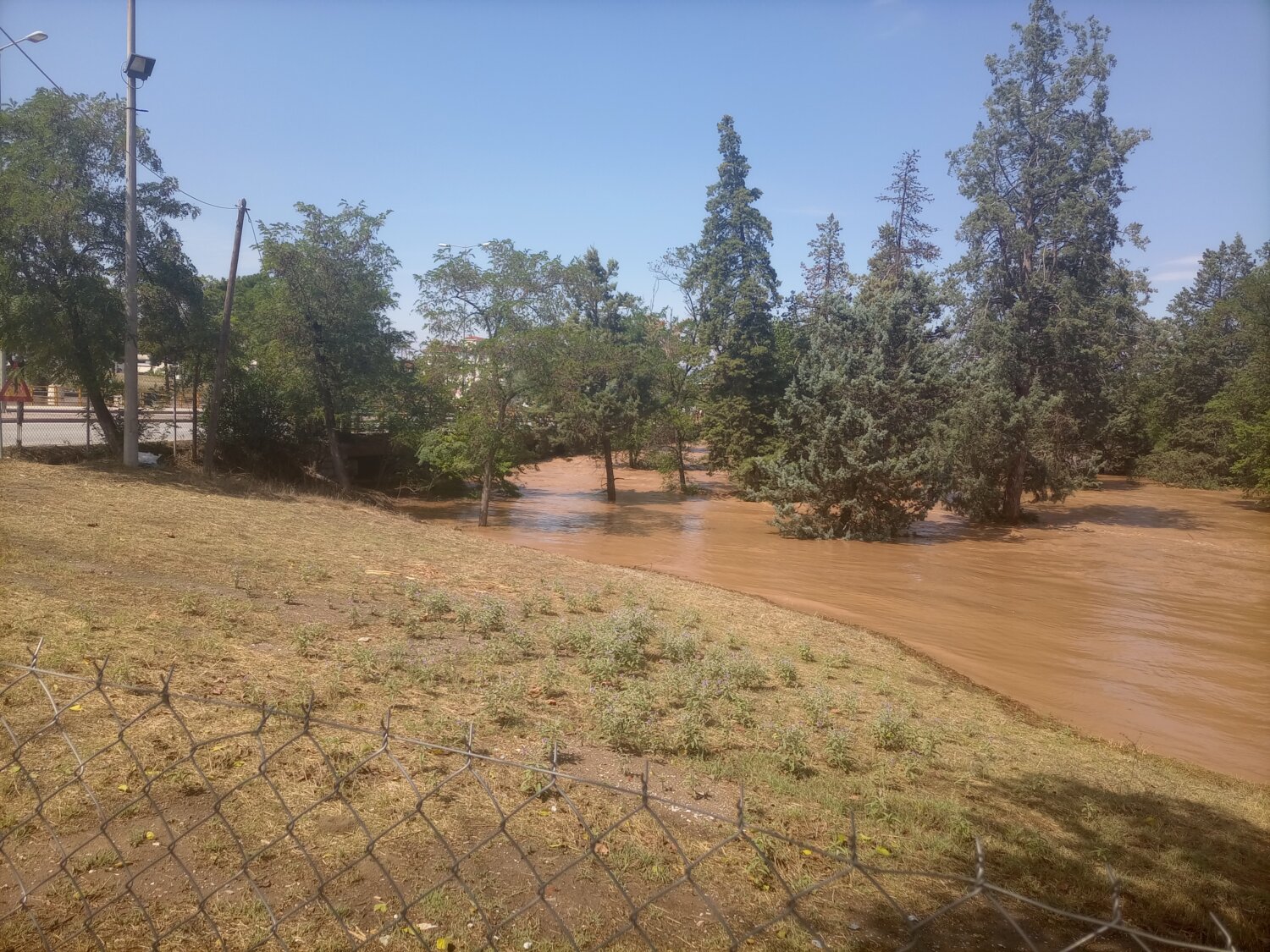 Κακοκαιρία Daniel Λάρισα Αισθητικό Άλσος