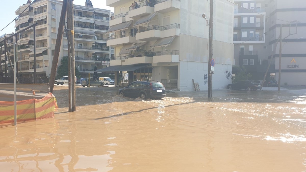 Κακοκαιρία Daniel Λάρισα